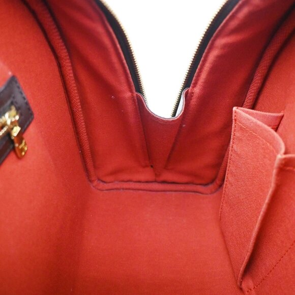 LOUIS VUITTON Nolita Hand Bag Damier Ebene Leather Brown France - Picture 11 of 16